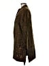 Coldwater Creek 100% Wool Paisley Brown Wool Coat Size M - photo 5