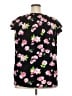 Lularoe Black Short Sleeve Blouse Size 3X - photo 2