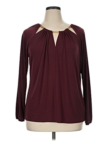 MICHAEL Michael Kors Long Sleeve Blouse (view 1)