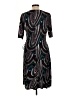Evan Picone Paisley Black Cocktail Dress Size 12 - photo 2