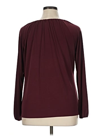 MICHAEL Michael Kors Long Sleeve Blouse (view 2)