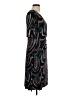 Evan Picone Paisley Black Cocktail Dress Size 12 - photo 4