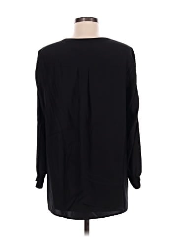 Lafayette 148 New York Long Sleeve Blouse (view 2)