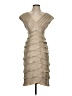 Cache Tan Cocktail Dress Size 2 - photo 1
