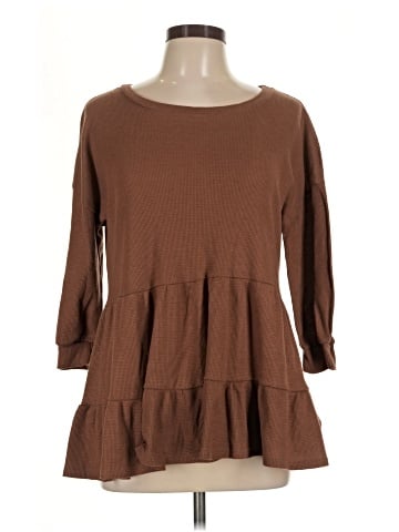 Vanilla Bay 3/4 Sleeve Top (view 1)