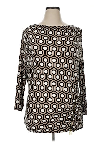 MICHAEL Michael Kors 3/4 Sleeve Blouse (view 1)