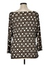 MICHAEL Michael Kors Gold 3/4 Sleeve Blouse Size XL - photo 2