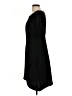 Bobeau Solid Black Casual Dress Size L - photo 5