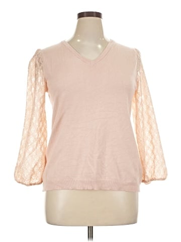 Adrianna Papell 3/4 Sleeve Top (view 1)