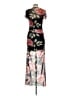 No Comment Floral Black Casual Dress Size L - photo 2