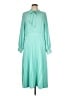 Calvin Klein 100% Polyester Teal Casual Dress Size 12 - photo 1