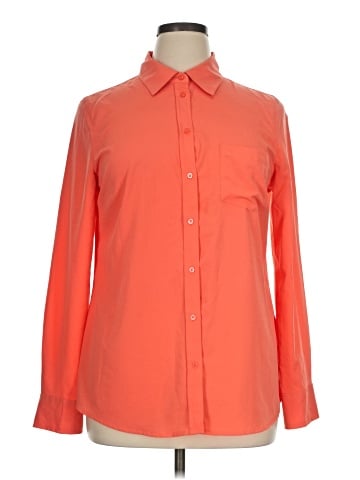 Merona Long Sleeve Button-Down Shirt (view 1)