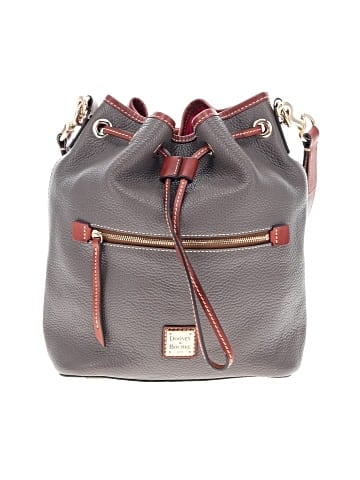 Dooney & Bourke Leather Bucket Bag (view 1)