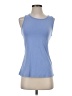 Buffbunny Collection Blue Sleeveless T-Shirt Size XS - photo 1