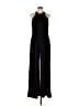 Nina Leonard Solid Black Jumpsuit Size L - photo 1