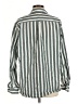 Unsubscribed 100% Cotton Stripes Green Long Sleeve Button-Down Shirt Size M - photo 2