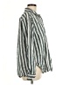 Unsubscribed 100% Cotton Stripes Green Long Sleeve Button-Down Shirt Size M - photo 4