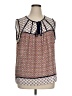 DR2 100% Polyester Blue Sleeveless Blouse Size XL - photo 1