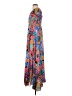 AaKaa 100% Rayon Paisley Blue Casual Dress Size S - photo 5