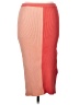 STAUD Color Block Orange Formal Skirt Size L - photo 1