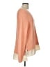 Moth Color Block Orange Pullover Sweater Size L - photo 4