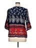 BILA 100% Rayon Blue 3/4 Sleeve Blouse Size XL - photo 2