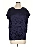 Club Monaco Blue Short Sleeve Top Size 2 - photo 1