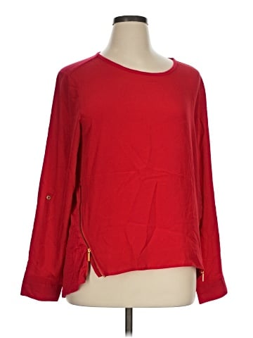 MICHAEL Michael Kors Long Sleeve Blouse (view 1)