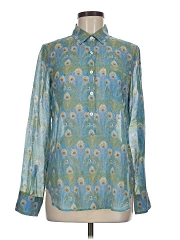 Liberty Art Fabrics for J.Crew Long Sleeve Blouse (view 1)