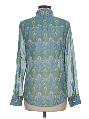 Liberty Art Fabrics for J.Crew Long Sleeve Blouse (view 2)