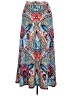 Unbranded Paisley Blue Casual Skirt Size 2X - photo 2