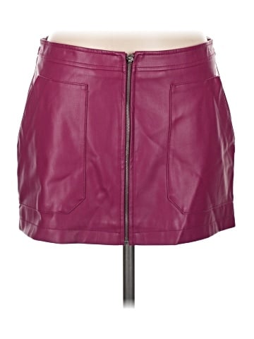 Free People Faux Leather Skirt (view 1)