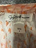 Jaclyn Smith 100% Polyester Orange Long Sleeve Blouse Size S - photo 7