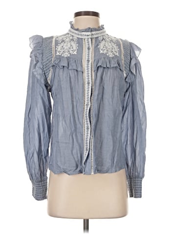 MNG Long Sleeve Blouse (view 1)