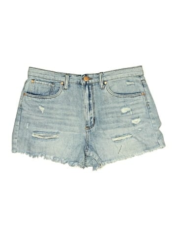 See Thru Soul Denim Shorts (view 1)