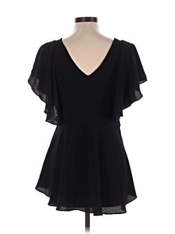 City Chic Short Sleeve Blouse (view 2)