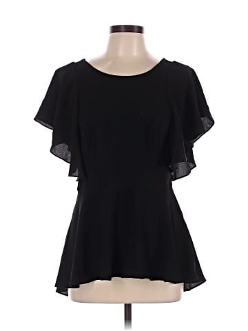 City Chic Short Sleeve Blouse (view 1)
