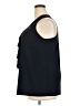 Double Take Black Blue Sleeveless Blouse Size 2X - photo 5