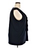 Double Take Black Blue Sleeveless Blouse Size 2X - photo 4
