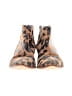 Matisse 100% Leather Animal Print Brown Ankle Boots Size 7 - photo 2