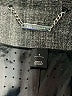 White House Black Market Tweed Gray Blazer Size 4 - photo 6