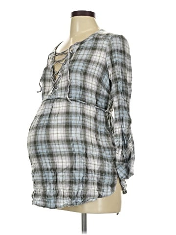 Motherhood 3/4 Sleeve Blouse (view 1)