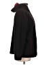 Kate Hill 100% Polyester Black Zip Up Hoodie Size L - photo 4