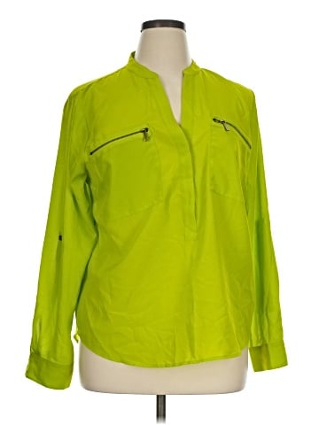 MICHAEL Michael Kors Long Sleeve Blouse (view 1)