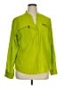 MICHAEL Michael Kors 100% Polyester Green Long Sleeve Blouse Size XL - photo 1