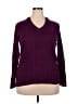 Eddie Bauer Purple Pullover Sweater Size 2X - photo 1