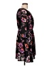 Forever 21 100% Polyester Floral Black Casual Dress Size L - photo 4