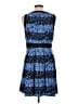 Elle Graphic Blue Cocktail Dress Size 12 - photo 2