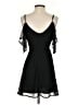 Lulus 100% Polyester Solid Black Cocktail Dress Size XS - photo 2