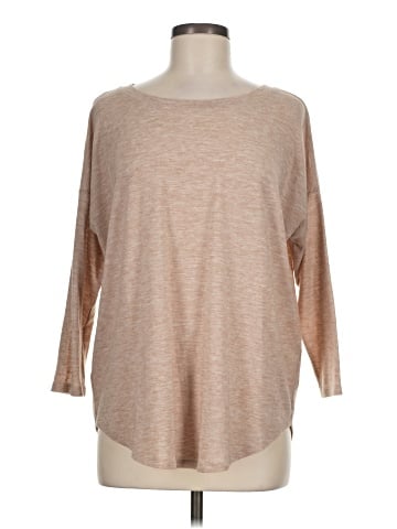 Ann Taylor LOFT Outlet 3/4 Sleeve T-Shirt (view 1)